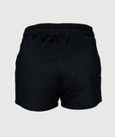Short de entrenamiento para hombre color negro - vista trasera